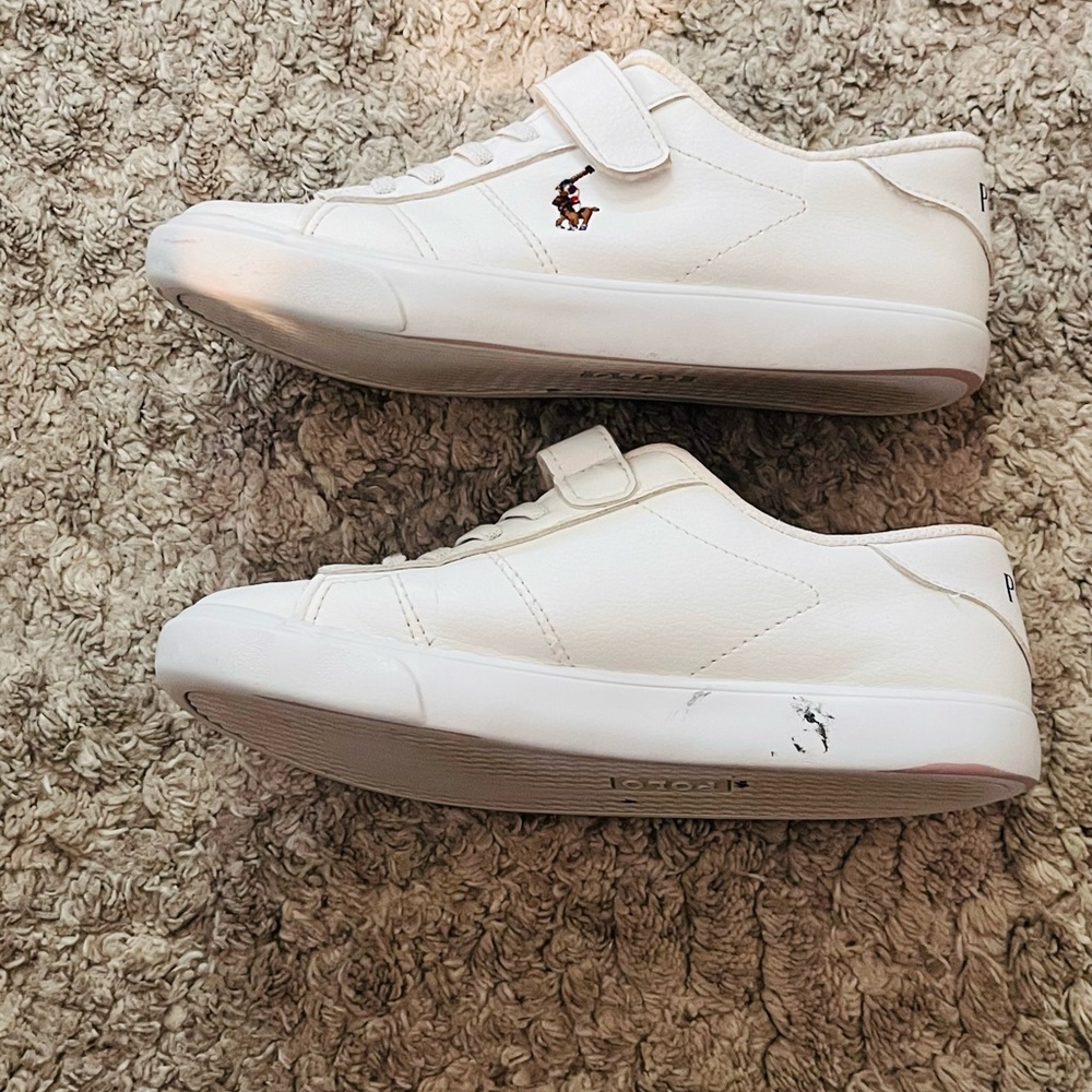 Polo by Ralph Lauren Kids White Sneakers